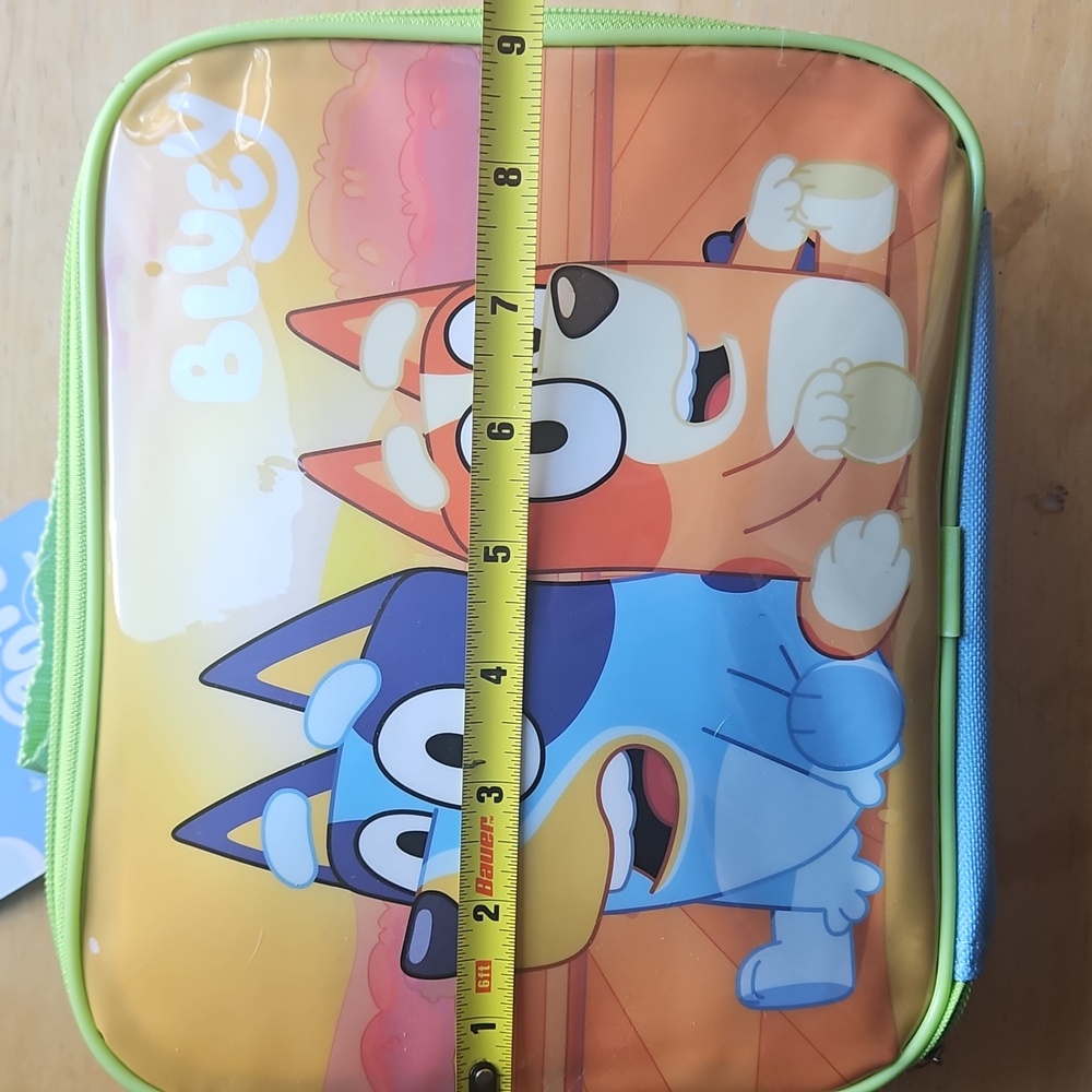 BLUEY Lunch Bag - Blue and Orange - Picture 8 of 13
